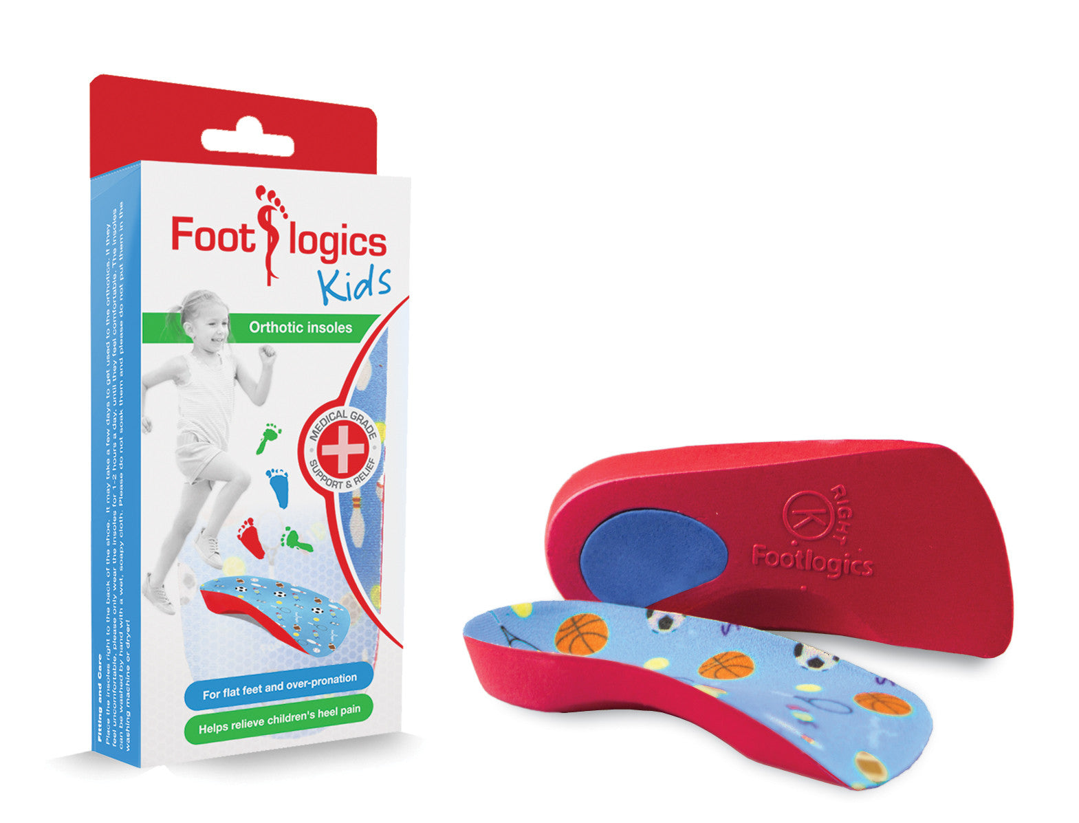 Footlogics Kids orthotics for young growing feet Footlogics New